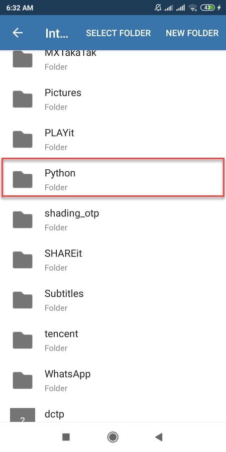 python programming on mobile